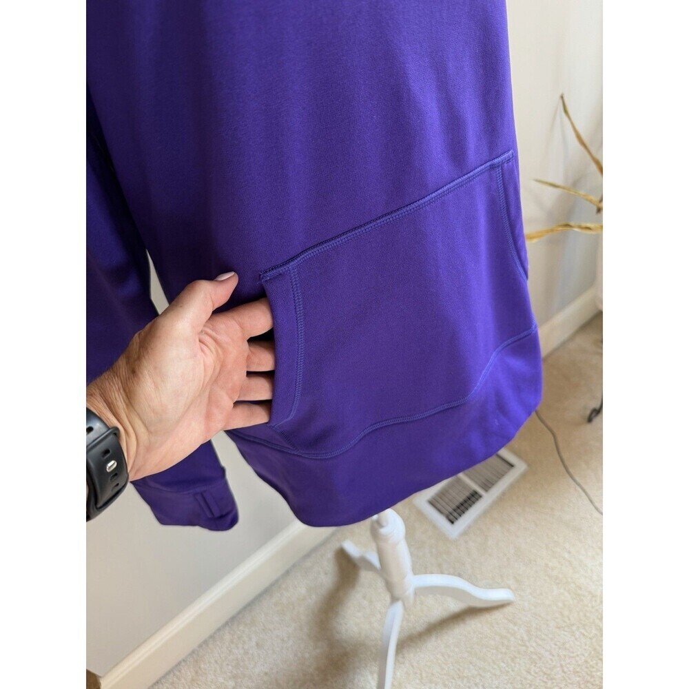 Nike Purple Women’s Pullover Sweatshirt Therma Fit Size Large - Picture 3 of 8